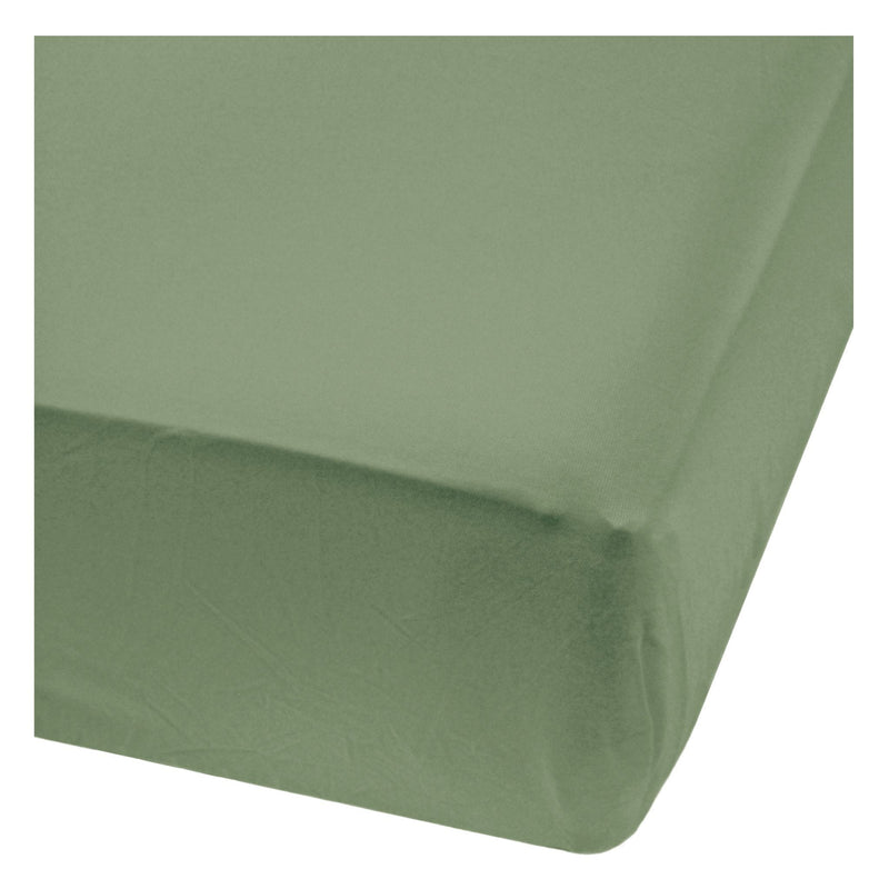 Bamboo Baby Crib Fitted Sheets, Hunter Green T0F2