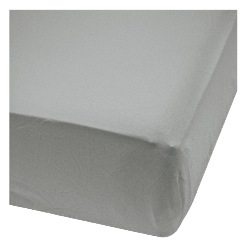 Bamboo Baby Crib Fitted Sheets, Pebble T7J5