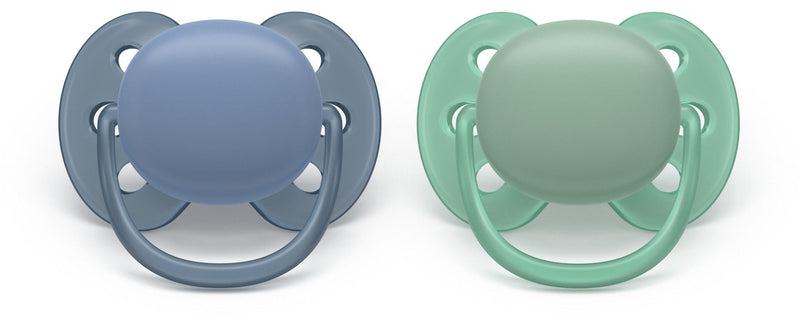 Ultra Soft Blue Pacifier for 6-18M, 2-pk C1H2