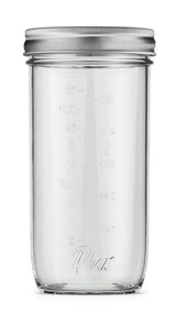 BPA-Free Wide Mouth Canning Jars, 24-oz, 6-pk K9X8 - product image 1