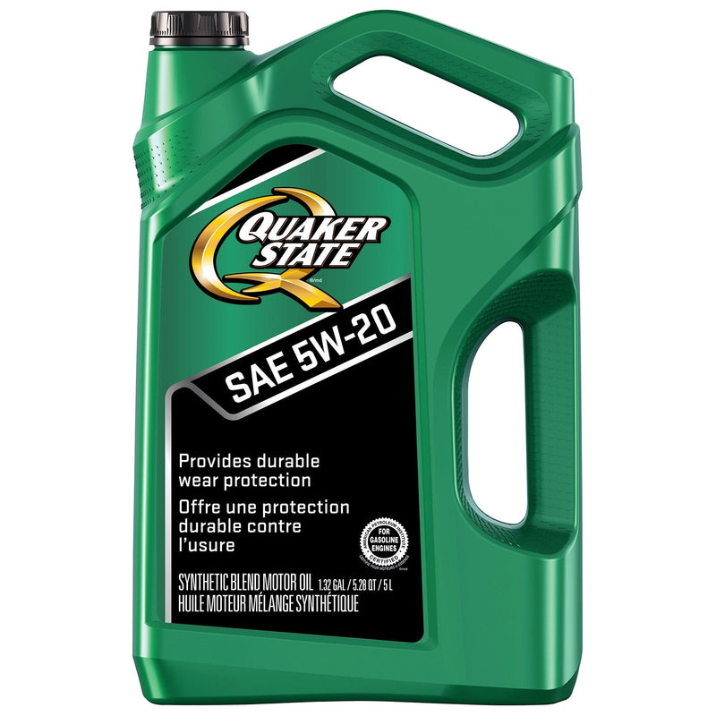 State Semi-Synthetic 5W20 Motor Oil, 5-L Jug H7Y9