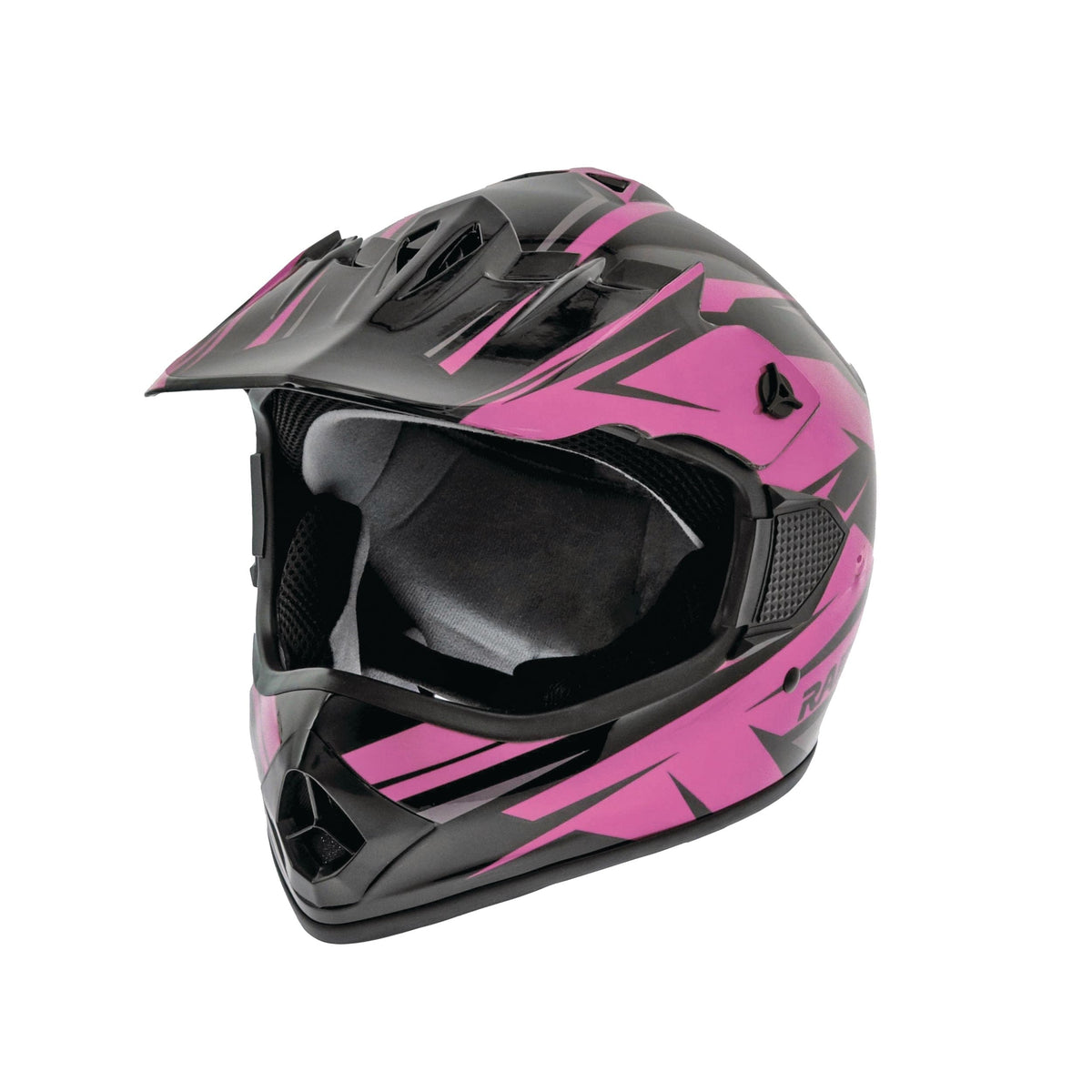 RX2 ATV Helmet, Adult, Pink/Black, Assorted Sizes D9N9 - product image 1
