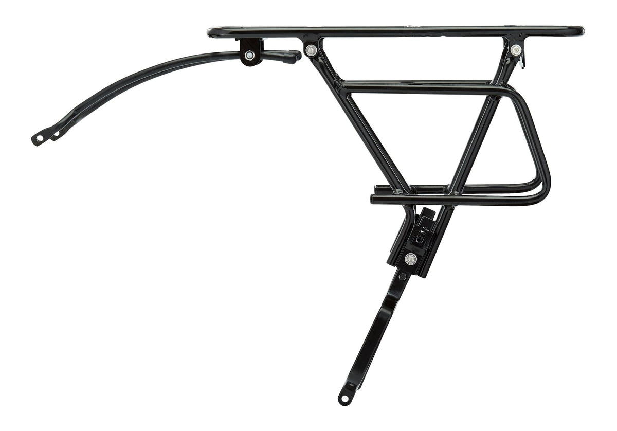 Adjustable Rear Bike Rack, Lightweight, Aluminum, Black M8K0 - product image 2