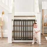 Wooden Top of Stairs Baby Gate S0Z2 - product image 1