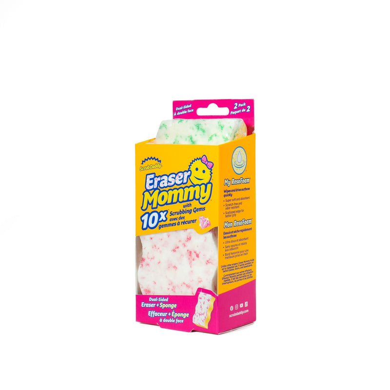 Eraser Mommy All-Purpose Cleaning Sponge/Scrubber, 2-pk X9F1