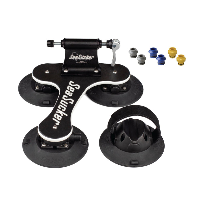 Talon MAX Bike Rack with HUSKE Plugs, Black M2A5