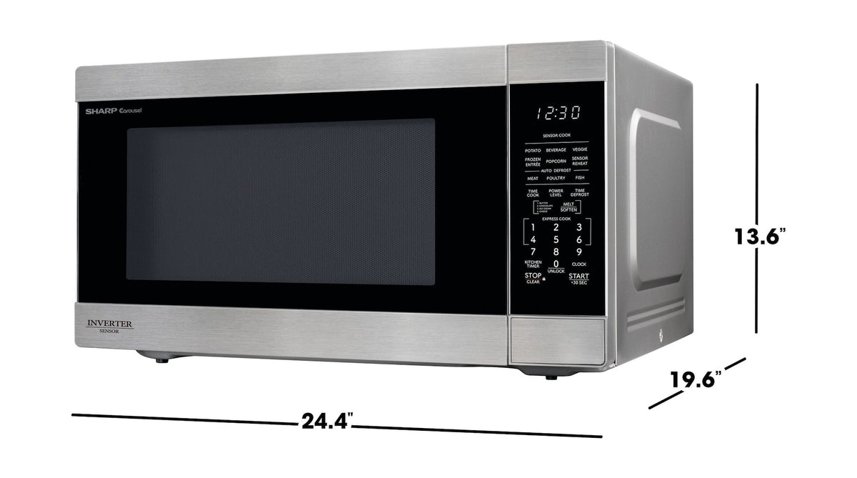 XL Countertop Microwave Oven with Inverter, 2.2-cu-ft P4A3 - product image 8