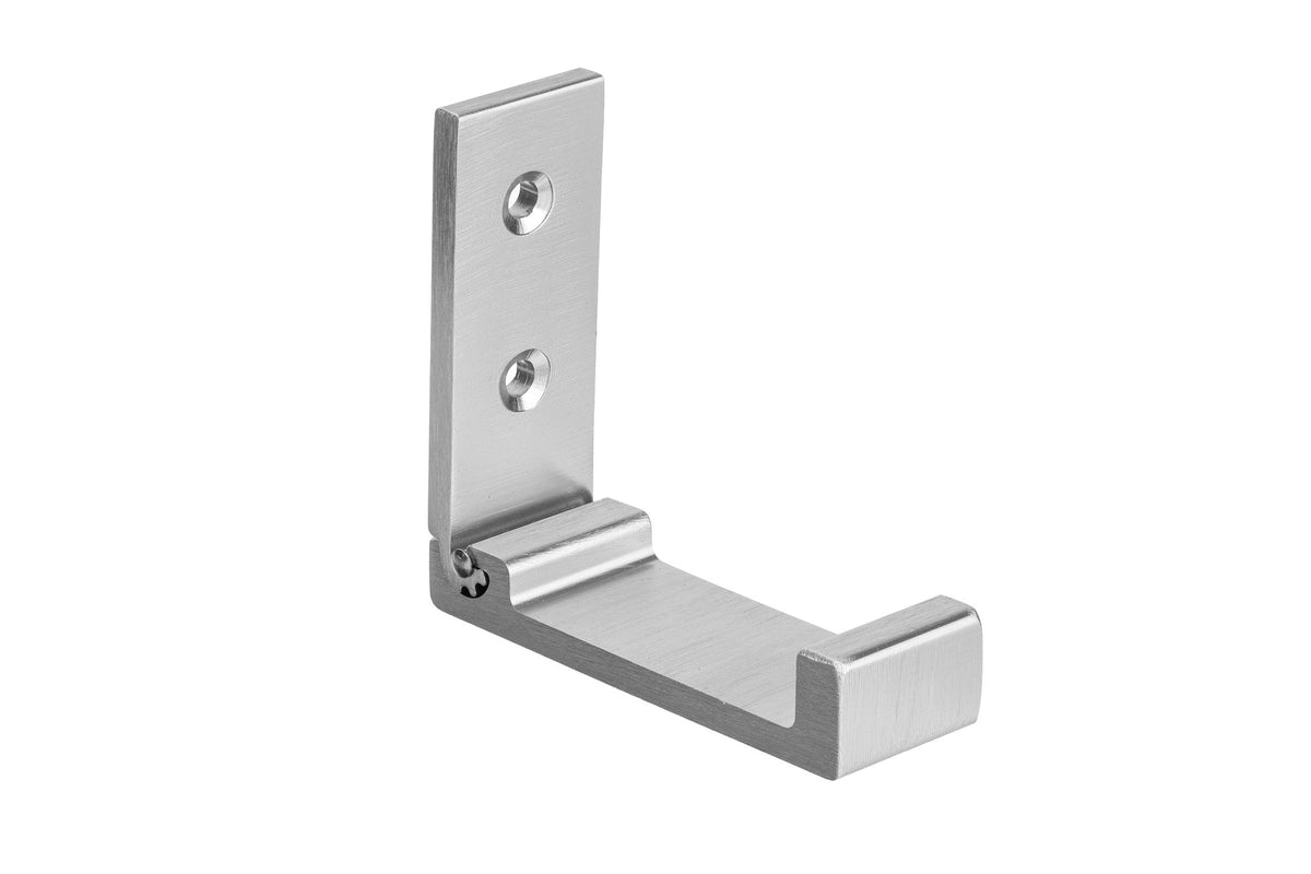 Single Metal Flip Hook, Brushed Nickel L9W0 - product image 1