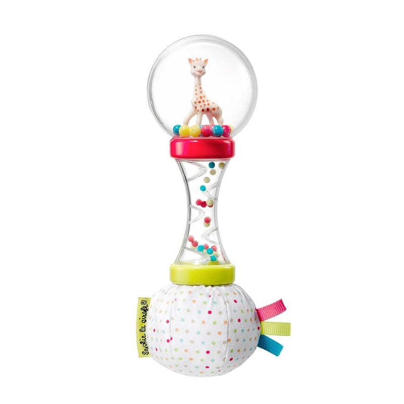La Girafe Soft Maracas Rattle for Babies, Ages 3+ D2I0