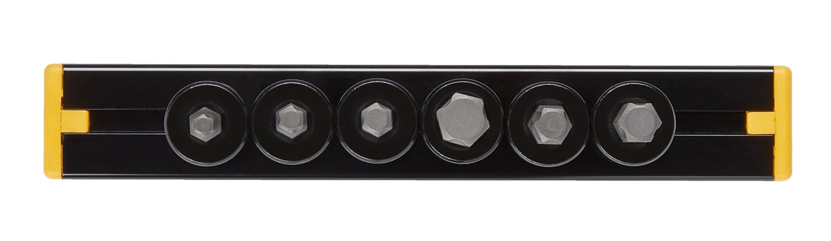 Professional Grade Black Chrome Hex Bit Socket Set, Metric, 6-pc F9E9 - product image 4