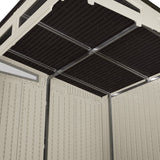 Modernist 7x7-ft Vanilla/Dove Grey Storage Shed F7I4 - product image 7