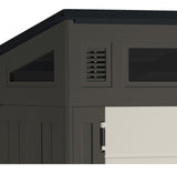 Modernist Outdoor Storage Shed, Grey, 6-ft x 5-ft B3T1 - product image 5