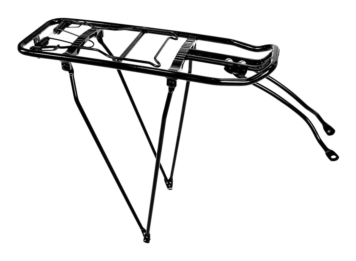 Lightweight Alloy Rear Bike Rack withMounting Hardware, Black T7L6 - product image 1