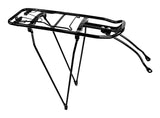 Lightweight Alloy Rear Bike Rack withMounting Hardware, Black F6L7 - product image 1
