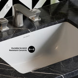 Plaisir Rectangular Undermount Bathroom Sink, 21-in K3P8 - product image 5