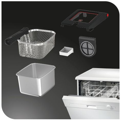 Odorless Deep Fryer, Stainless Steel, 3.5-L R0R7 - product image 5