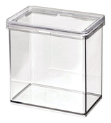 The Home Edit by iDESIGN Clear Stackable Medium Canister with Air Tight Lid, 1.42-L T7M2 - product image 1