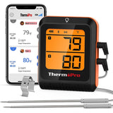 2-Probe Digital-Read Bluetooth Wireless Food & Meat Cooking Thermometer with Backlight Display & Rechargeable Battery W7K1 - product image 1