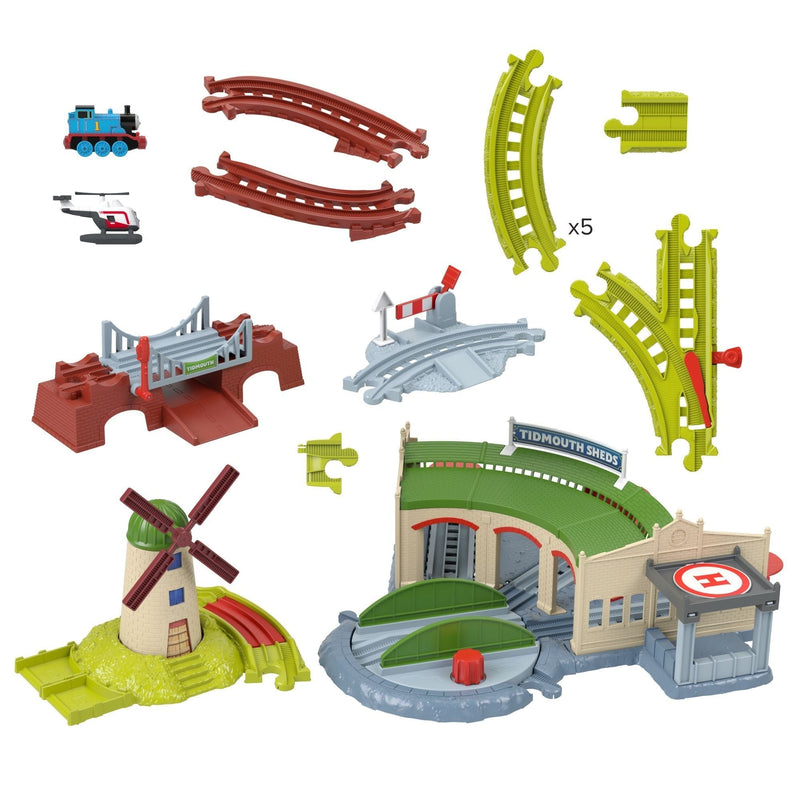 and Friends Tidmouth Sheds Pushalong Trackset Z8K9