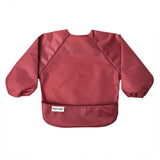 Twinkle Mess-Proof Apron Bibs, Rose Burgundy, 2-pk T5R9 - product image 1