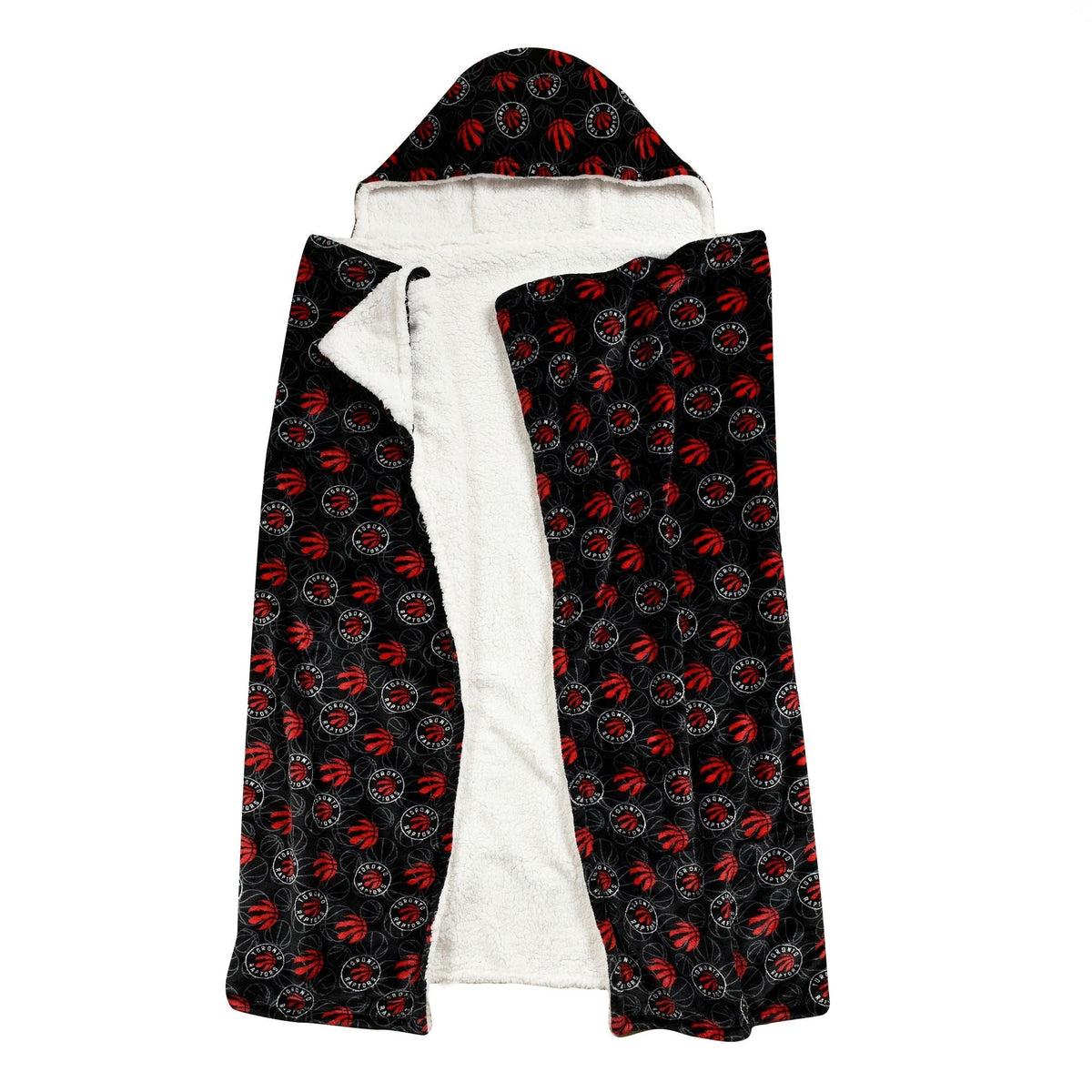 Toronto Raptors Hooded Ultra Plush Blanket F8H5 - product image 2