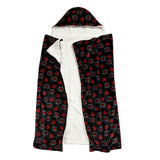 Toronto Raptors Hooded Ultra Plush Blanket F8H5 - product image 3