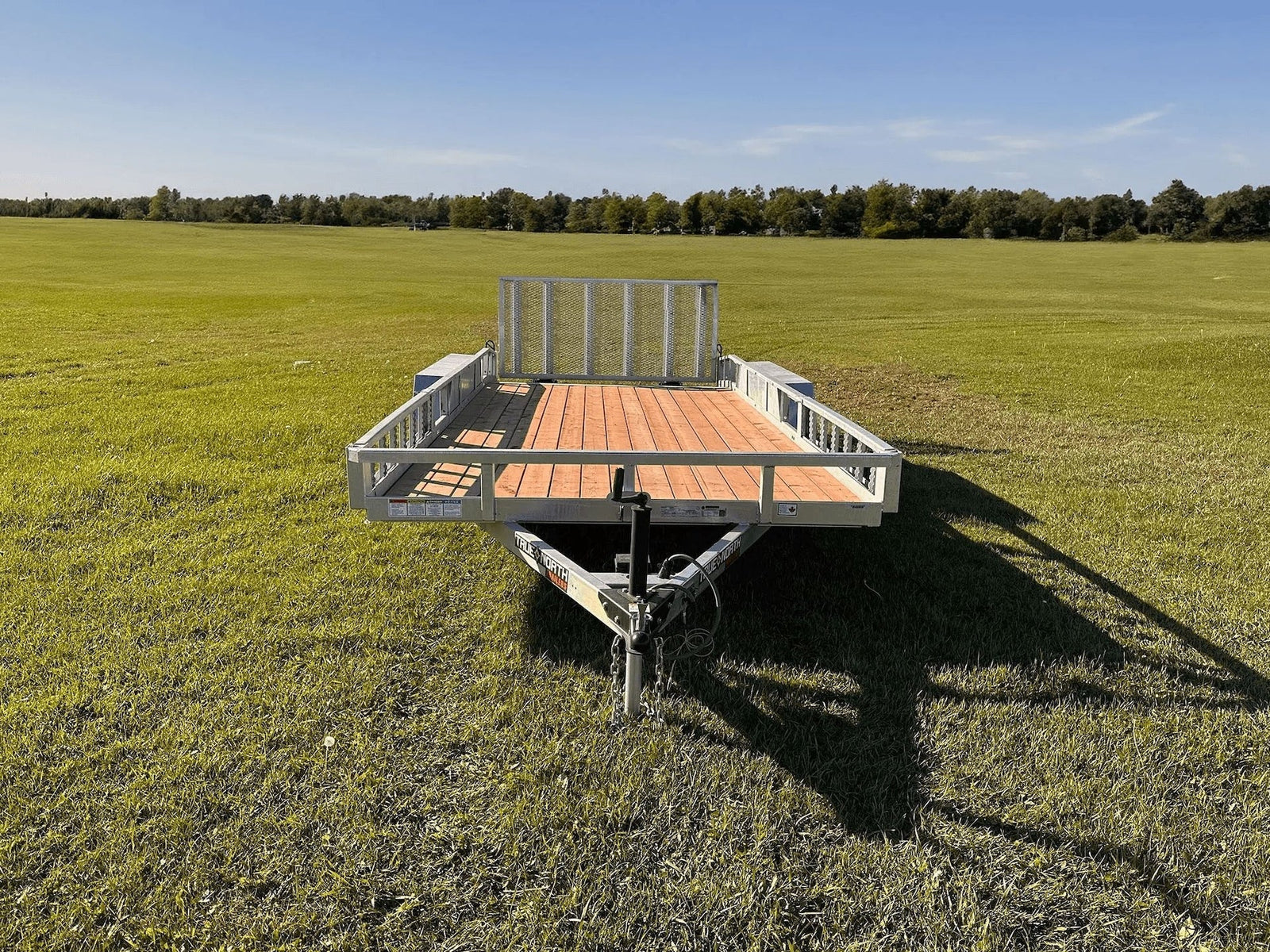 83-in x 16-ft Tandem Axle Utility Trailer, Galvanized V8K9 - product image 4