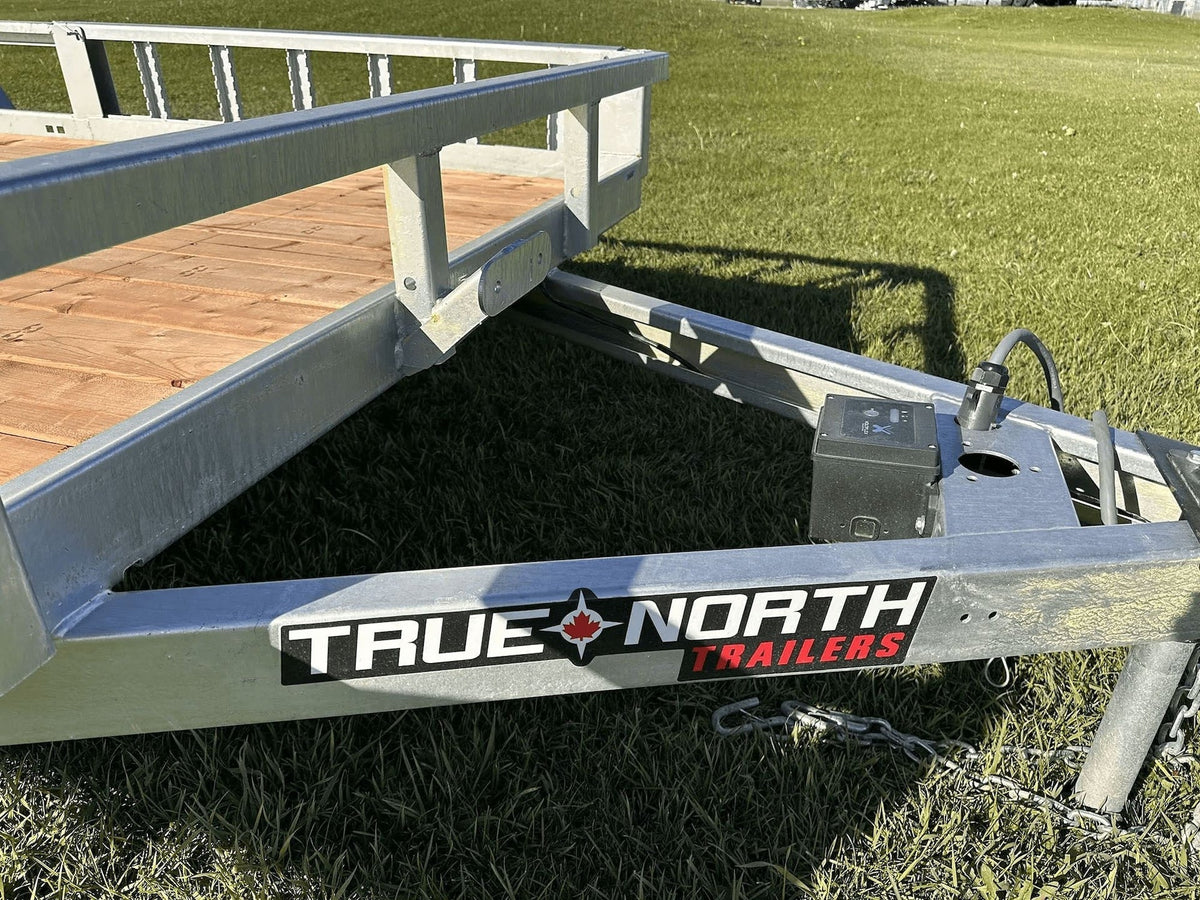 83-in x 16-ft Tandem Axle Utility Trailer, Galvanized V8K9 - product image 7