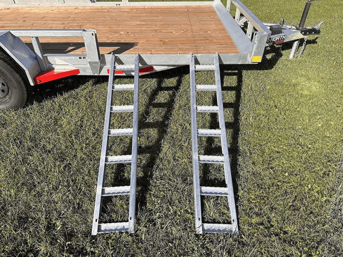 83-in x 16-ft Tandem Axle Utility Trailer, Galvanized V8K9 - product image 8