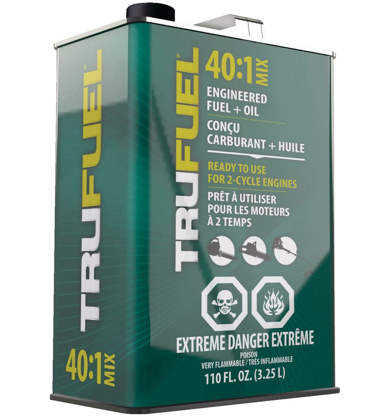 40:1 Pre-Mixed Fuel & Oil for 2-Cycle Engines, 3.25-L X3T3