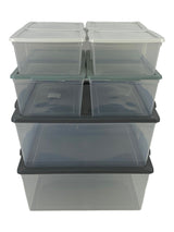 Store Modbox Modular Storage Bin with Lid, 8-pk Z7J9 - product image 5