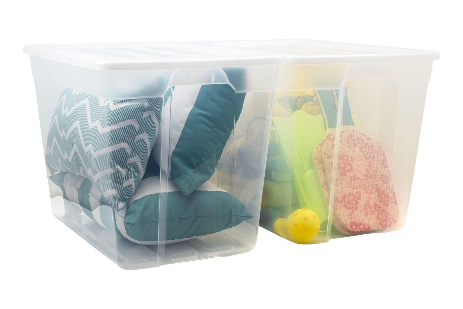 type A Clear Tote, 72-L, 2-pk Z2B9 - product image 3