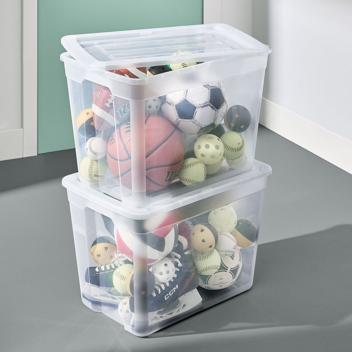 type A Clear Tote, 72-L, 2-pk Z2B9 - product image 7