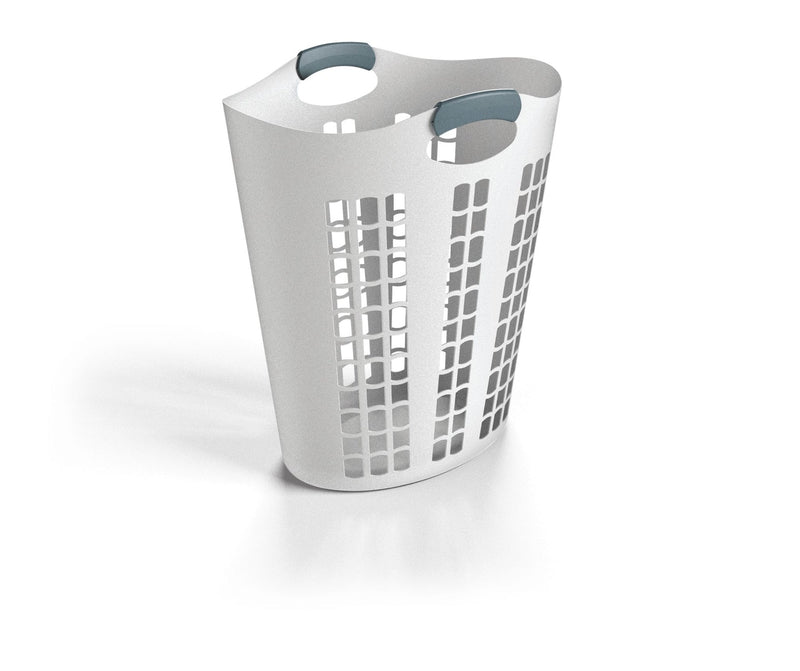 type A Flexible Laundry Hamper, White L6X9