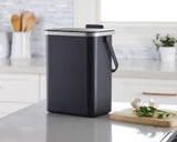 Type A Food Waste/Compost Caddy Bin, Black, 10-L V1N7 - product image 4