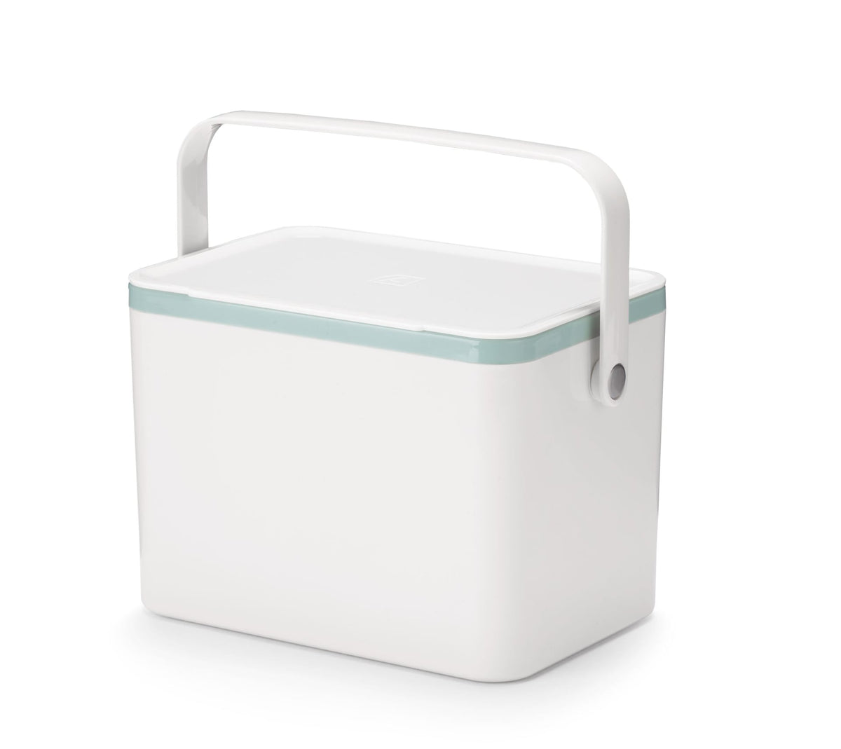type A Plastic Rectangular Compost Bin, White, 4-L Y5M1 - product image 1