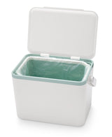 type A Plastic Rectangular Compost Bin, White, 4-L Y5M1 - product image 4