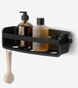 Flex Adhesive Shower Caddy Organizer Bin, Black K2A4 - product image 1