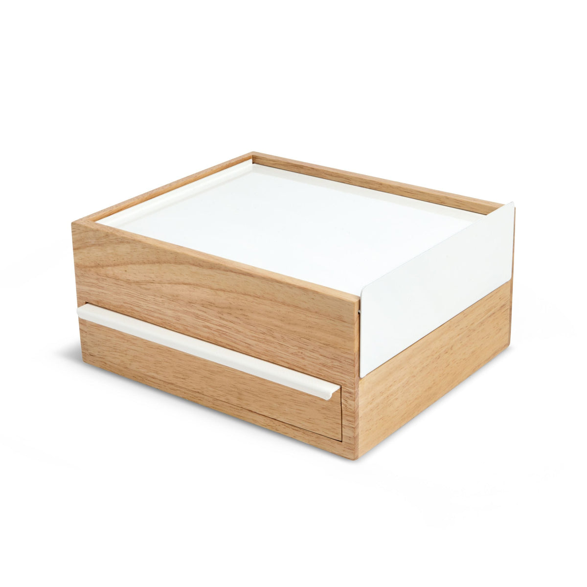 Stowit Jewelry Box, White/Natural C8J4 - product image 1