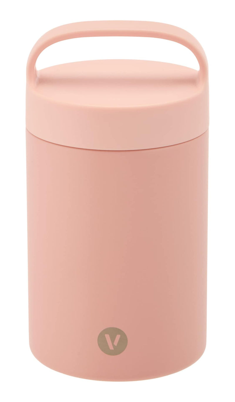 Stainless Steel Food Jar, Coral B9M8
