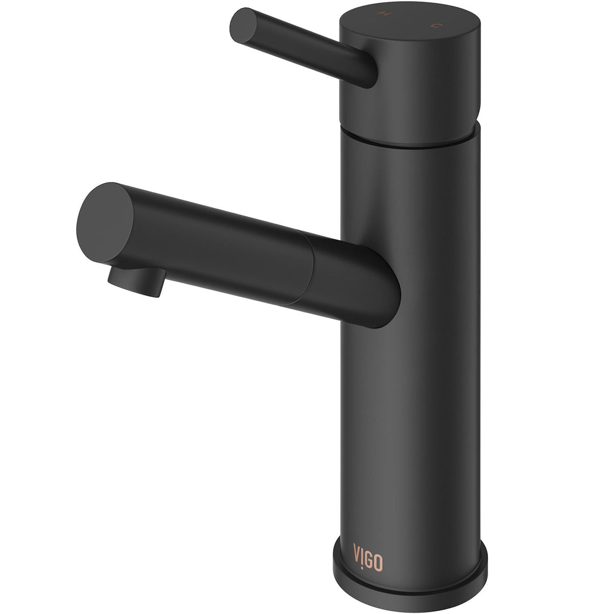 Noma Single Handle Single Hole Bathroom Sink Faucet, Matte Black O6M9 - product image 2