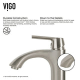 White Frost White Bathroom Sink/Basin Set with Linus Faucet and Round Glass Vessel J8S8 - product image 3
