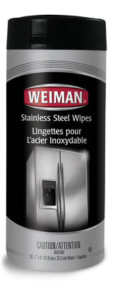 Stainless Steel Cleaning and Protectant Wipes, 30 Wipes T0Y3 - product image 1