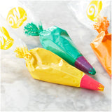 Disposable Piping Decorating Bag Tip Fuse, Clear, 6-pk, for Baking/Cake Decoration Q9A0 - product image 2