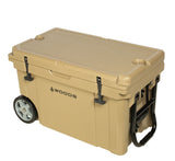 ARCTIC Wheeled Roto-Moulded Cooler with Handle, 65-L, Tan P3Z0 - product image 1