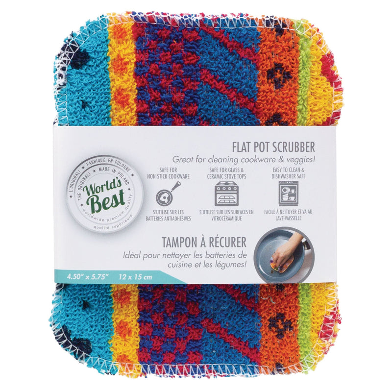 Best Flat Pot Scrubber, 1-pk H7Z1