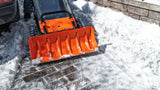 Snow Plow Attachment for Aerocart, features Galvanized Steel Wear Strip P8T8 - product image 3