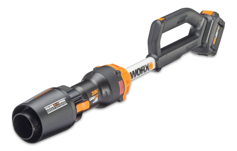 WG543 20V Power Share Cordless Leafjet Blower/Sweeper, 4Ah Battery K0V7