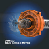 WG585.9 Nitro 40V Power Share LeafJet Cordless, Brushless Leaf Blower, Tool Only C1X9 - product image 6