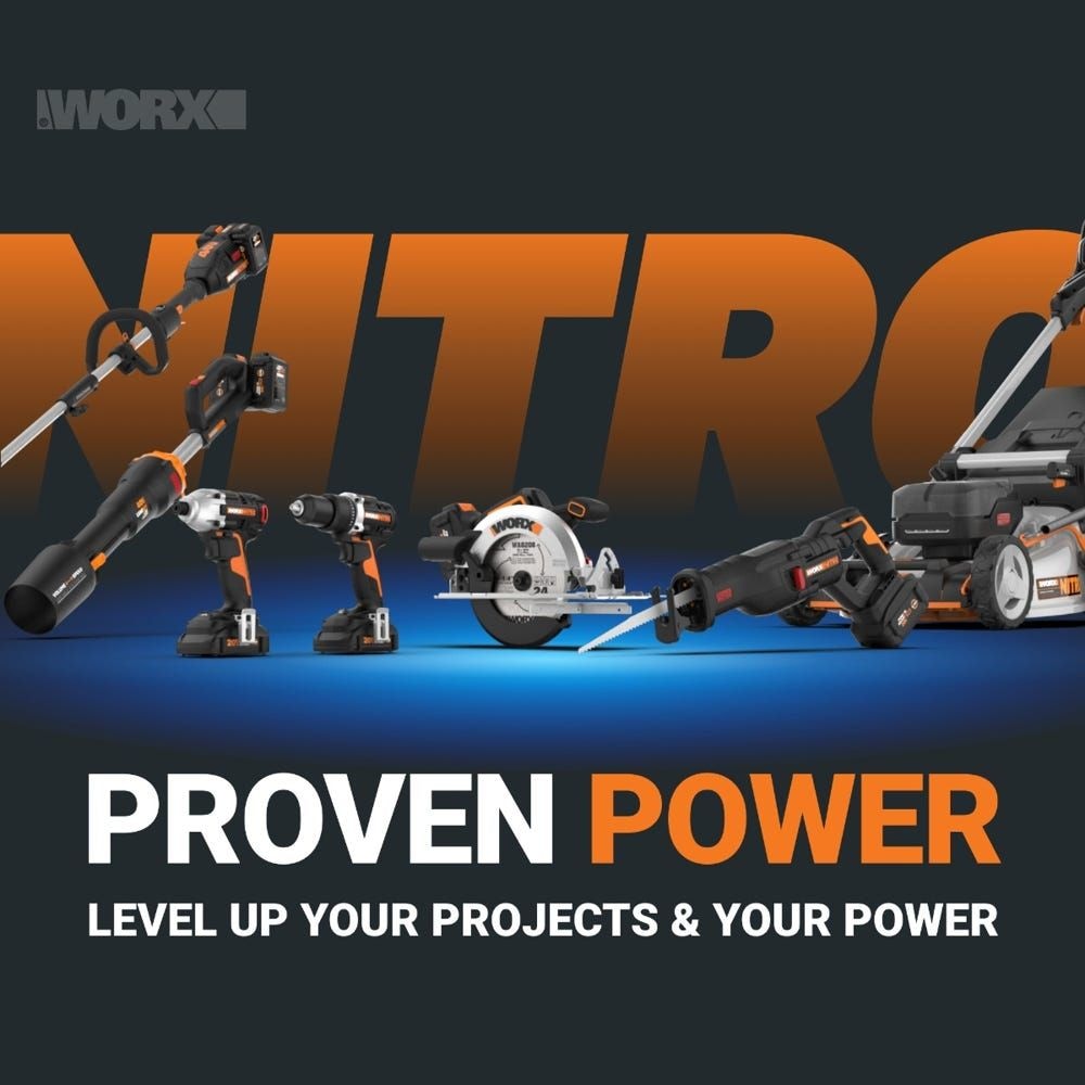 WG585.9 Nitro 40V Power Share LeafJet Cordless, Brushless Leaf Blower, Tool Only C1X9 - product image 7
